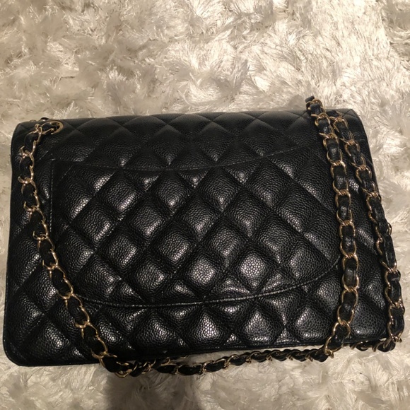 Chanel jumbo classic flap handbag - Picture 3 of 9